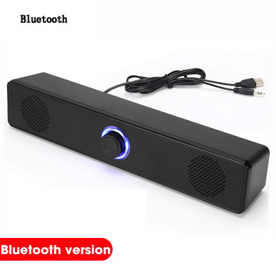 Mājas kinozāles skaņas sistēma Bluetooth skaļrunis 4D telpiskās skaņas joslas datora skaļrunis televizoram Soundbar Box zemfrekvences skaļrunis Stereo mūzikas kaste