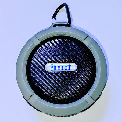 C6 pārnēsājamais Bluetooth skaļrunis bezvadu ūdensnecaurlaidīgs piesūceknis āra sporta skaņas kārba mini audio zemfrekvences skaļrunis TF mobilais skaļrunis