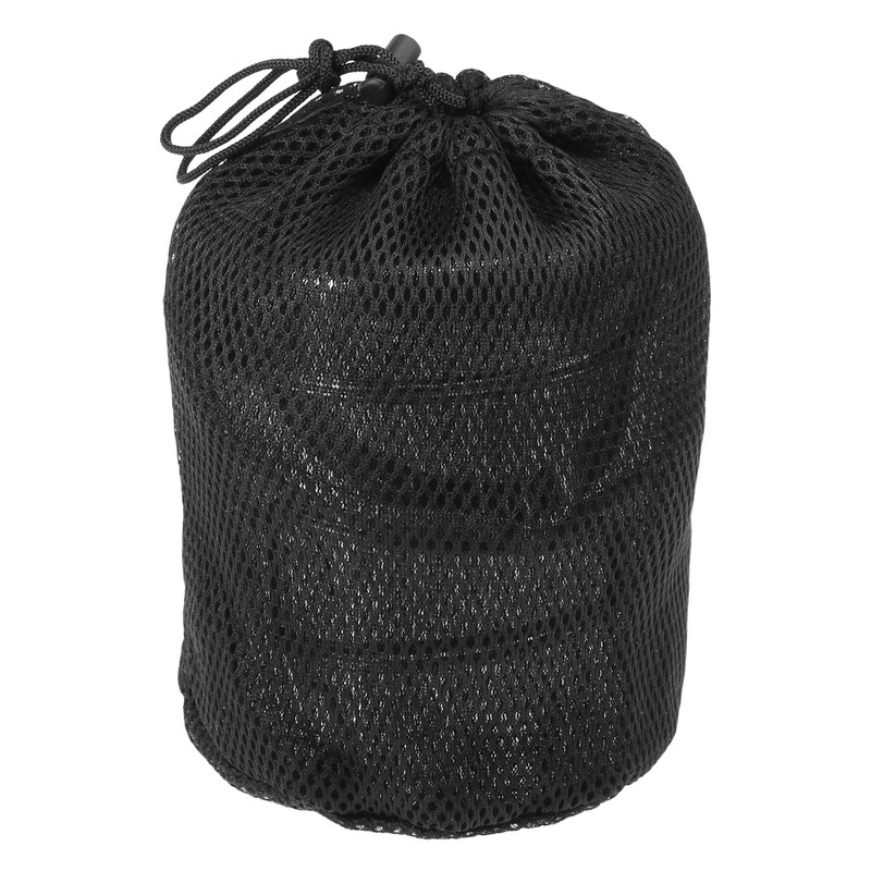 1L nerūsējošā tērauda tējkanna Pārnēsājama āra kempinga panna ar salokāmu rokturi kempinga mugursomu pārgājienu piknikam