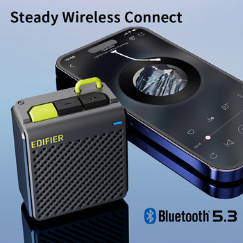 Edifier MP85 Φορητό ηχείο Bluetooth 70g Ελαφρύ Bluetooth 5.3 Ασύρματο ηχείο APP Control EQ Settings Camping Speaker