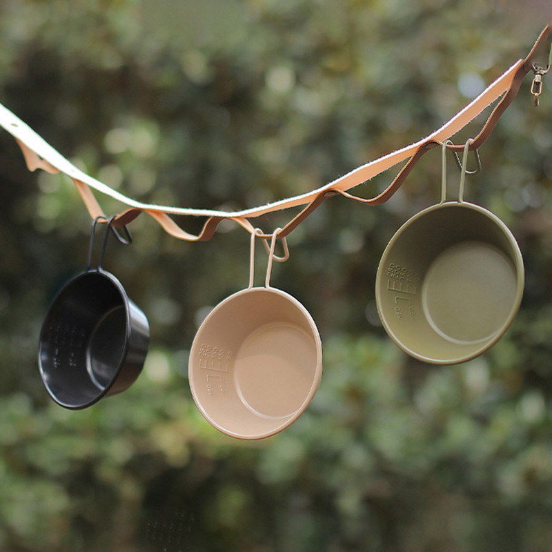 300 ml āra saliekamā bļoda 304 nerūsējošā tērauda kempinga bļoda pārnēsājams trauks Sierra Cup sakraujāms kempings piknika grilēšanas rīks