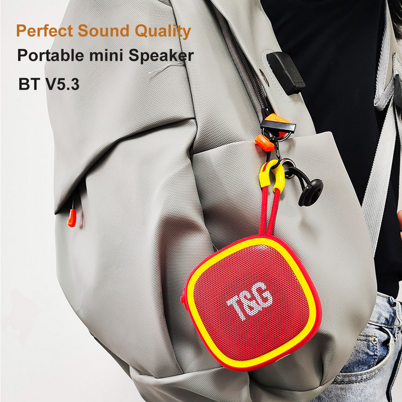 Mini difuzor portabil Bluetooth Stereo fără fir Cutie de sunet Blue-tooth puternică Claxon de baie de duș impermeabil pentru bara de sunet pentru telefon