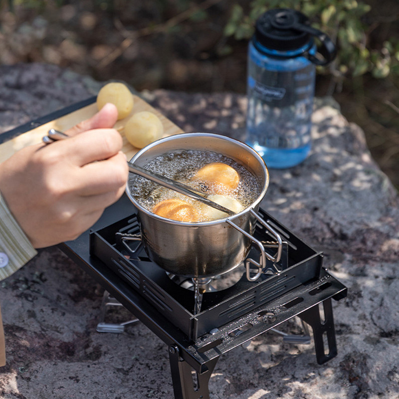 600 ml Sierra Cup zdjela za kampiranje od nehrđajućeg čelika za kampiranje na otvorenom, planinarenje, ruksak, piknik, lonac za kuhanje, lagano posuđe