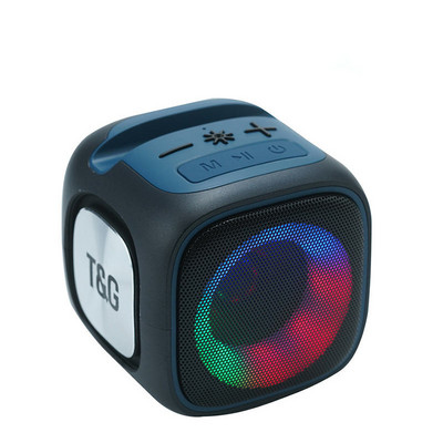 EONKO TG-359 LED RGB Lumină portabilă fără fir Bluetooth difuzor suport TF USB AUX Mâini libere TWS baterie reîncărcabilă