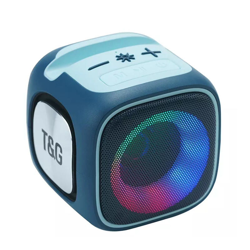EONKO TG-359 LED RGB Lumină portabilă fără fir Bluetooth difuzor suport TF USB AUX Mâini libere TWS baterie reîncărcabilă