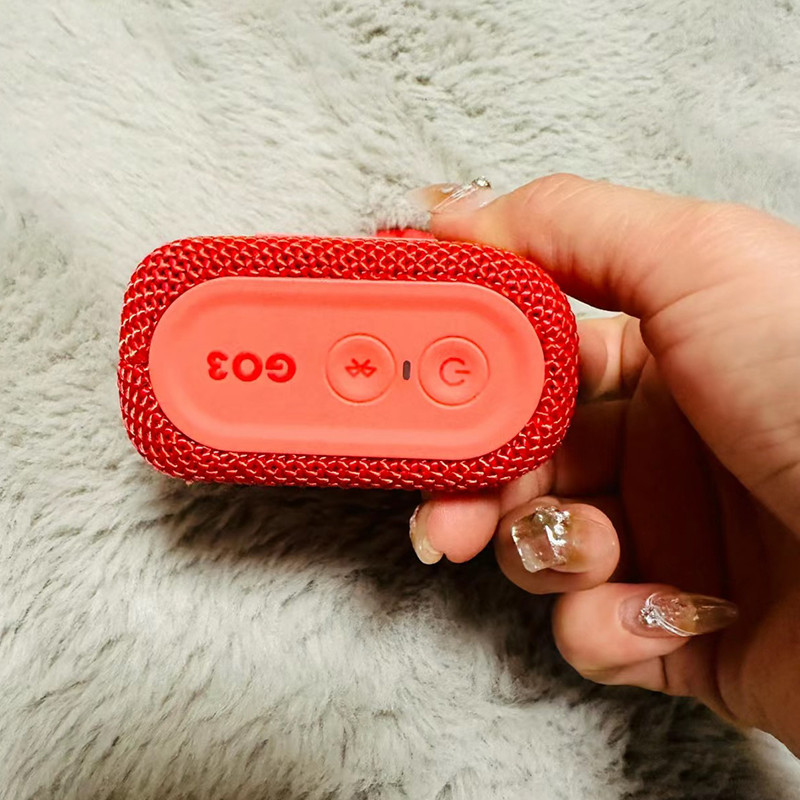 Go 3 Red Sound Box Subwoofere bas puternice Mini difuzor wireless Difuzor de petrecere GO3 Caixa De Som Sistem de sunet Bluetooth Muzică