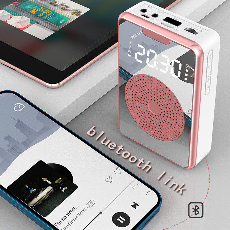 Hordozható vezeték nélküli Bluetooth hangerősítő mikrofon tanítási megafon Little Bee hangszóró tanároknak szabadtéri idegenvezető