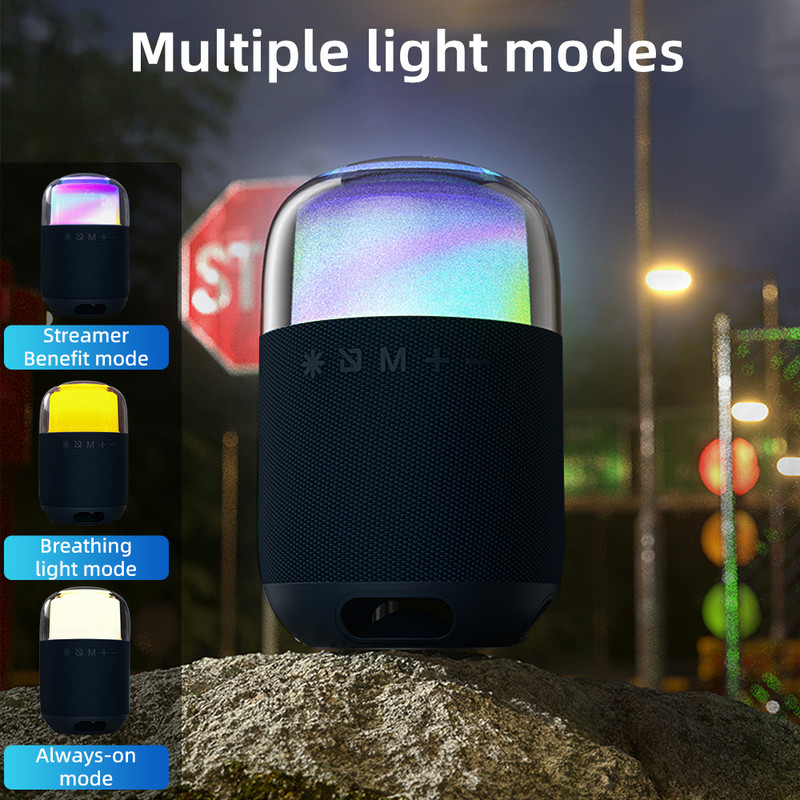 AIYIMA prijenosni Bluetooth zvučnik TWS bežični mini zvučnik IPX4 vodootporan TF plaža za putovanja na otvorenom kod kuće i zabave