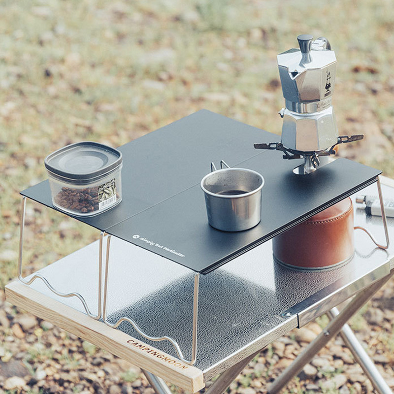 CAMPINGMOON S190 āra nerūsējošā tērauda 210 ml Sierra Cup piknika galda piederumi Pārnēsājami bārbekjū pārgājienu kempinga kauss piknika trauki