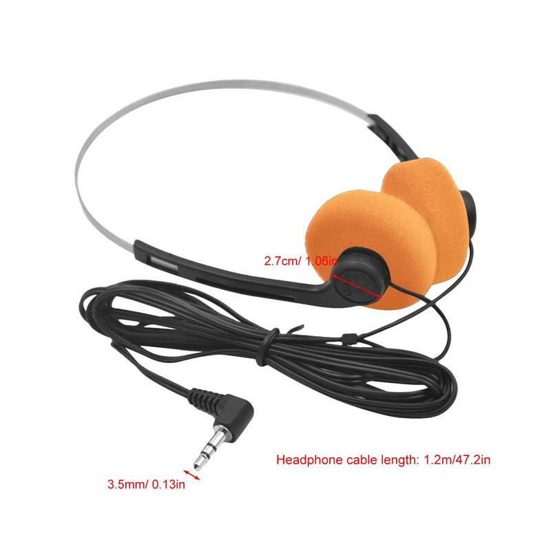 Retro Underwire austiņas Mp3 Walkman Hot Sale Stils Sajūtas Pārnēsājamas Vadu Mazas Austiņas Sports Mode Foto Rekvizīti