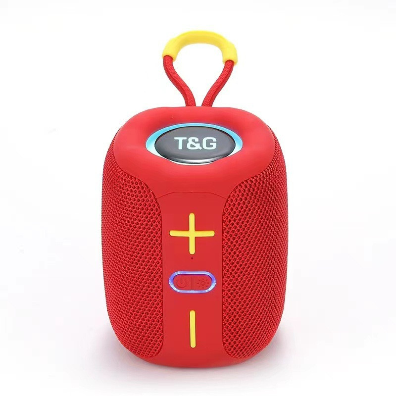 TG658 kaasaskantav traadita Bluetooth-kõlar Tws 1200mah Tws välitingimustes sport bassi veeru tugi Bt USB Tf Fm valjuhääldi heliriba