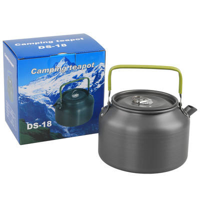 Outdoor Alloy Camping vízforraló kávéfőző teáskanna DS08 DS12 DS18