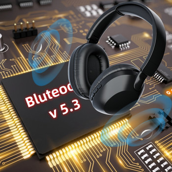 НОВИ SODO SD1102 Безжични слушалки Bluetooth слушалки 5.3 Сгъваеми слушалки Стерео слушалки за уши Гейминг Bluetooth слушалки