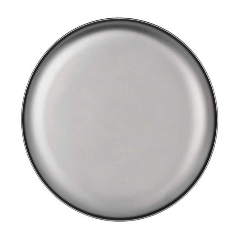 Kempinga titāna šķīvis viegls vakariņu augļu šķīvis, panna āra pārtikas konteiners pārgājieni, pikniks āra galda piederumi