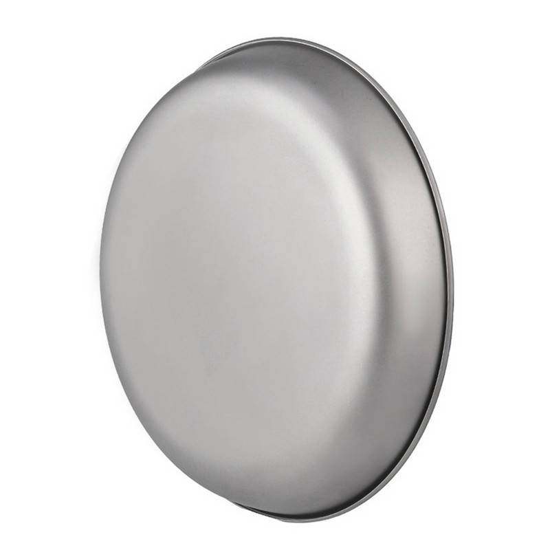 Kempinga titāna šķīvis viegls vakariņu augļu šķīvis, panna āra pārtikas konteiners pārgājieni, pikniks āra galda piederumi