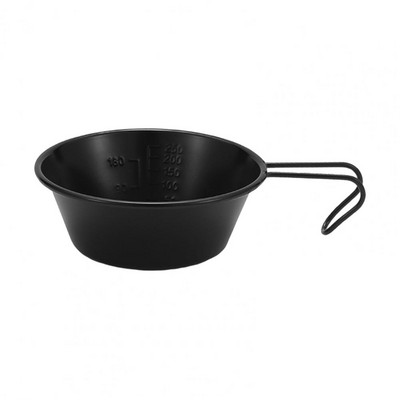 Thous Winds Sierra kauss ar rokturi galda piederumi āra kempinga trauki 300 ml gatavošanas šķīvji piknika bļoda ceļojumu piederumi