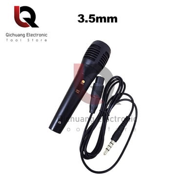 Bluetooth zvučnik Žičani mikrofon 3,5/6,5 MM Karaoke mikrofon otporan na udarce Mikrofonska glava Ugrađena zaštita od buke Pamuk