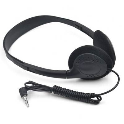 Fejre szerelhető számítógépes fejhallgató mikrofon nélkül játék fejhallgató zajszűrő sport MP3 fülhallgató vezetékes sztereó fejhallgató univerzális