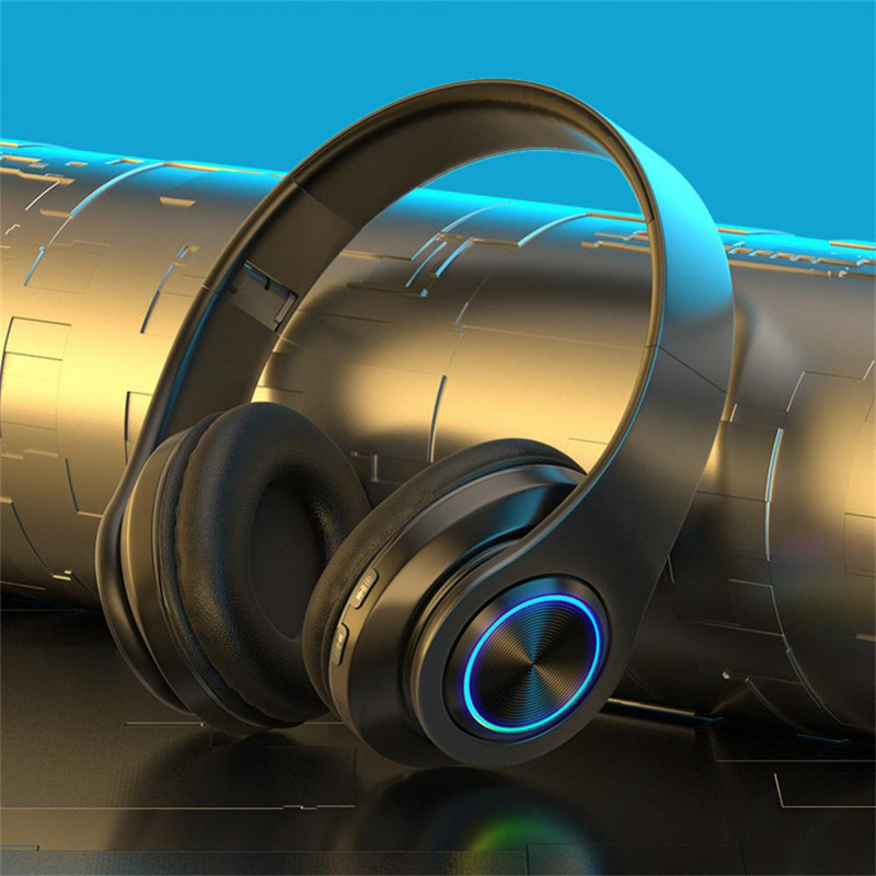 Căști HD200, pliabile, pentru computer, căști fără fir cu anulare a zgomotului, căști stereo HIFI pentru jocuri