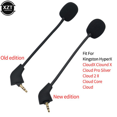 Játékmikrofon 3,5 mm-es mikrofon mikrofonkarok zajszűrővel, levehető habburkolattal Kingston HyperX Cloud Mix fejhallgatókhoz