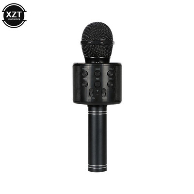 Νέο Bluetooth ασύρματο μικρόφωνο καραόκε φορητό ηχείο χειρός Home KTV Player με φως LED Λειτουργία εγγραφής για παιδιά
