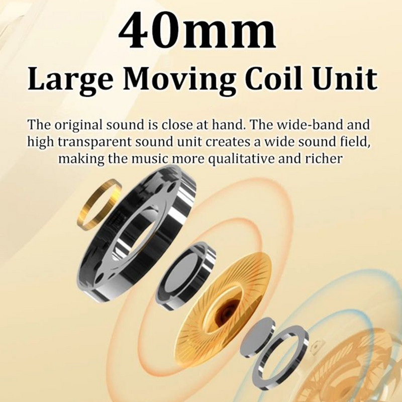 L850 vezeték nélküli fejhallgató sztereó hangú fejhallgató tiszta hívó fejhallgató mikrofonnal számítógépes játékhoz irodai zoom találkozóhoz