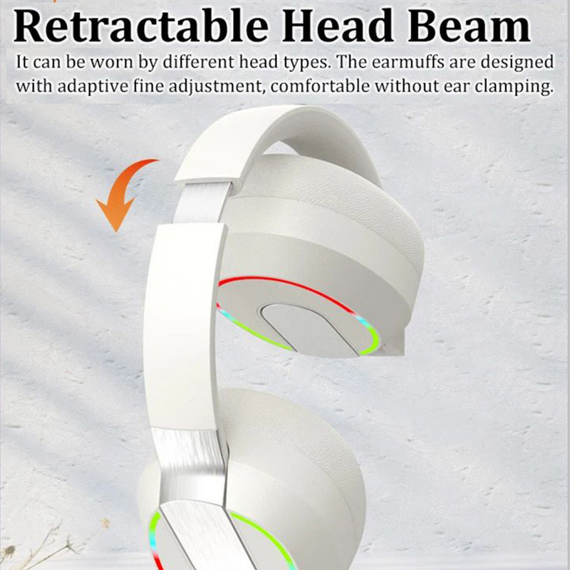 L850 vezeték nélküli fejhallgató sztereó hangú fejhallgató tiszta hívó fejhallgató mikrofonnal számítógépes játékhoz irodai zoom találkozóhoz