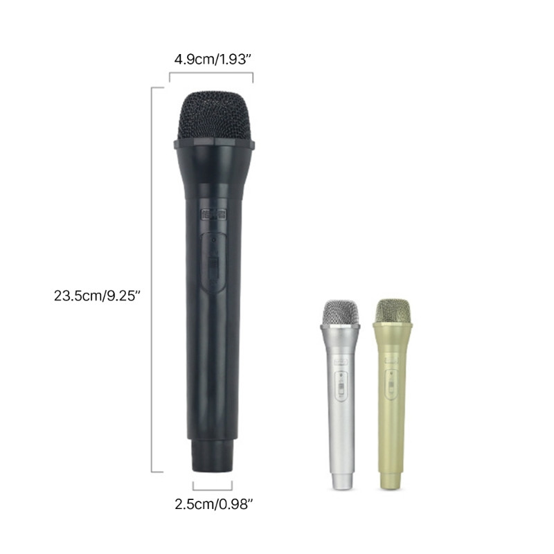 Mikrofonas Vaikams Rekvizitai Netikras žaidimas Apsimetinėjamas kostiumas Mikrofonas Plastikinis Karaokės Rekvizitas Vaikų Cosplay Mažiems vaikams Belaidis Naujienos B36A