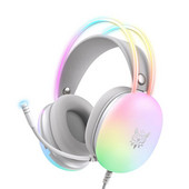 RYRA X25 Slušalice RGB LED Dizajn svjetla Gaming Headset Surround Računalo Žičane slušalice Za PC igrače Poništavanje buke s mikrofonom