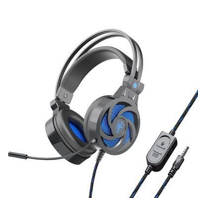 Ακουστικά PS4 Cat Ear Esports με RGB LED Light Mic Gaming Headset 3,5mm 3D Surround Sound Ακουστικά υπολογιστή για PC Gamer
