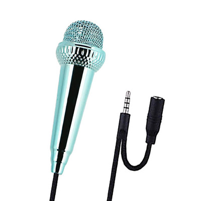 Pametni telefon Prijenosno računalo Stolno računalo Ručni audio mikrofon Prijenosni 3,5 mm stereo studijski mikrofon KTV karaoke Mini mikrofon