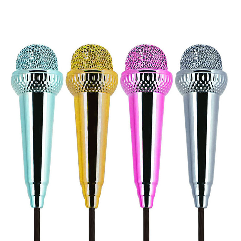 Išmanusis telefonas nešiojamasis kompiuteris stalinis kompiuteris delninis garso mikrofonas nešiojamas 3,5 mm stereo studijos mikrofonas KTV karaoke mini mikrofonas