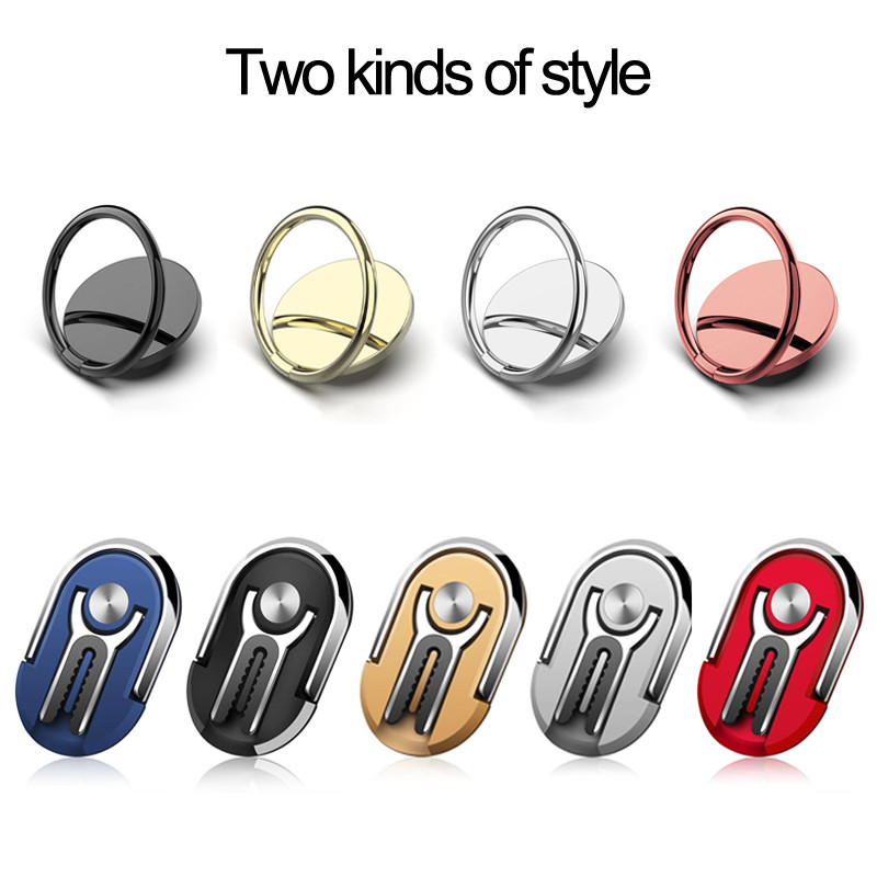 Suport magnetic rotativ pentru telefon mobil pentru iPhone Samsung Suport pentru telefon cu inel metalic pentru mașină Suport pentru telefon pentru mașină