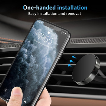 Магнитен държач за телефон в стойка за кола Магнитна скоба за мобилен телефон Автомобилен магнитен държач за телефон за iPhone 14 Pro Max Huawei Xiaomi