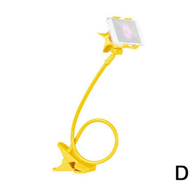 Regulējams mobilā tālruņa turētājs Pārnēsājams elastīgs slinks gultas turētājs mobilajam tālrunim universālā galddatora statīva uz galda stiprinājuma tālruņa kronšteins