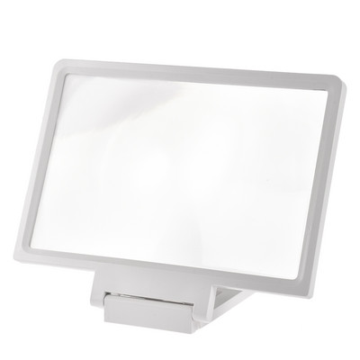 JAUNS 3D ekrāna pastiprinātājs mobilā tālruņa palielināmais HD statīvs video salokāmam ekrānam, palielinātam acu aizsardzības turētājam, saliekamam statīvs