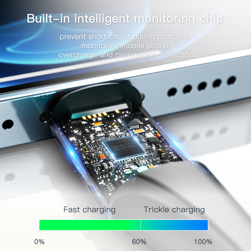 Essager USB kabel za iPhone 13 12 11 Pro Max XR XS 8 7 6s 5 Plus Žica za brzo punjenje za iPhone Punjač Kabel za punjenje