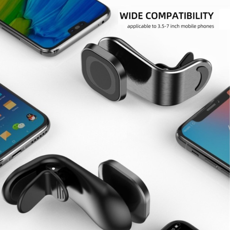 Μαγνητική βάση τηλεφώνου σε βάση αυτοκινήτου Μαγνητικός βραχίονας κινητού τηλεφώνου Μαγνητικός στήριγμα εξαερισμού αυτοκινήτου για iPhone Huawei Xiaomi Samsung
