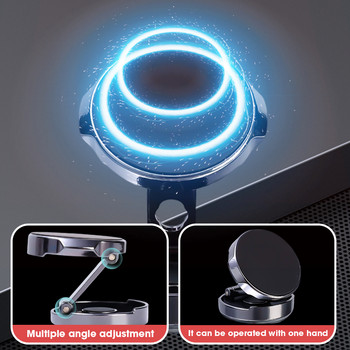 2023 Μαγνητική θήκη τηλεφώνου αυτοκινήτου Ισχυρός μαγνήτης Smartphone Stand Cell Υποστήριξη GPS για iPhone 14 13 12 Pro Max X Xiaomi Samsung LG