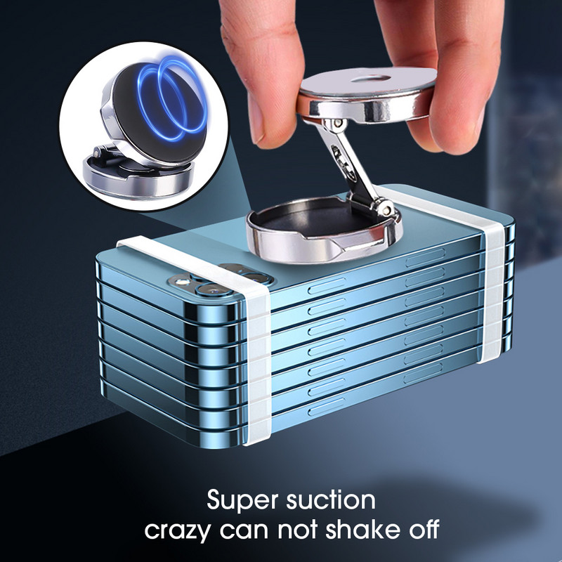 2023. aasta magnetiline autotelefoni hoidja, tugeva magnetiga nutitelefoni alusega GPS-i tugi iPhone 14 13 12 Pro Max X Xiaomi Samsung LG jaoks