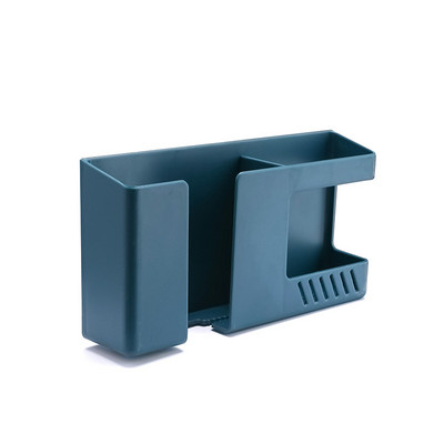 Višenamjenska zidna kutija za pohranu Stalak za pohranu mobitela s daljinskim upravljačem bez bušenja Stalak za pohranu kupaonskog zidnog otpada