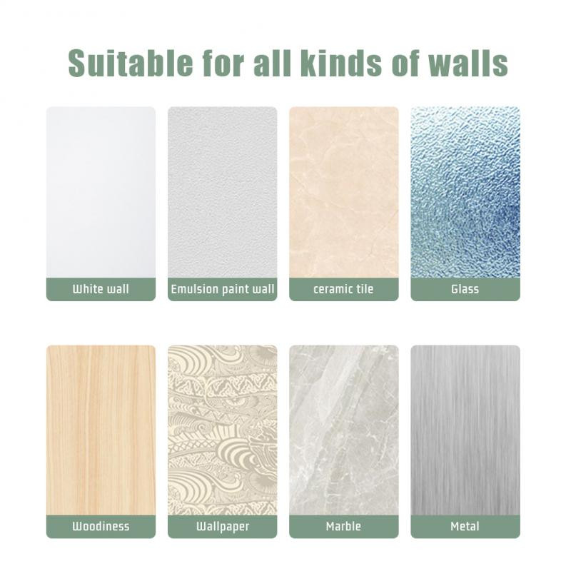 Višenamjenska zidna kutija za pohranu Stalak za pohranu mobitela s daljinskim upravljačem bez bušenja Stalak za pohranu kupaonskog zidnog otpada