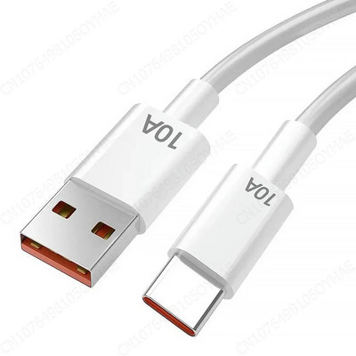 Καλώδιο USB 120W 10A USB Type C Line Super Fast Charing για Xiaomi Samsung Huawei Honor Quick Charge 1M/2M Καλώδια USB C Καλώδιο δεδομένων