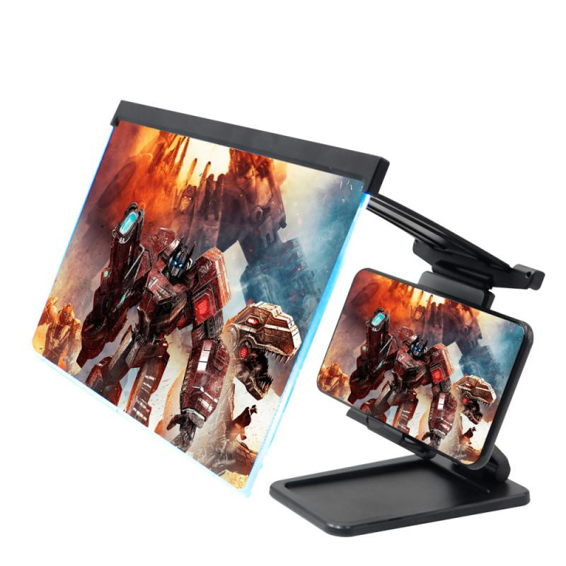 Amplificator pentru ecranul telefonului mobil în inchi pentru filmul IPad Umbrire pliabilă Ecran 3D Amplificator pentru telefon mobil Suport pentru telefon mobil