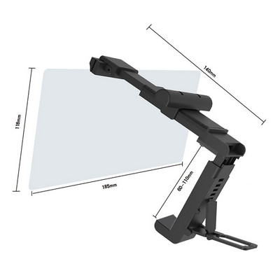 Telefoni ekraanivõimendi luup HD-video nutitelefoni alus Suurendatud kumera ekraani võimendi filmide jaoks Telefoni kronsteini hoidik