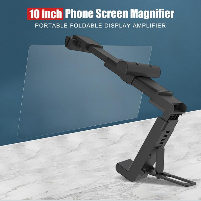 Telefoni ekraanivõimendi luup HD-video nutitelefoni alus Suurendatud kumera ekraani võimendi filmide jaoks Telefoni kronsteini hoidik