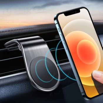 Магнитен държач за телефон за кола Универсален вентилационен отвор Стойки за телефон за кола Мобилен телефон Поддръжка на GPS за iPhone Huawei Samsung Ротационна скоба