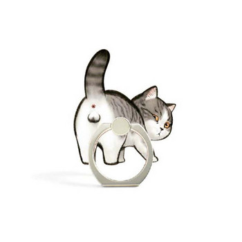 12 στυλ Cute Cats Animals Τηλέφωνο Δαχτυλίδι Βάση κινητού Τηλέφωνο Cookies Finger Phone Ring Support celular