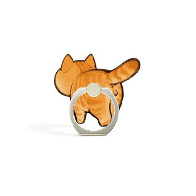 12 stili Jauki kaķi Dzīvnieki Tālruņa turētājs Gredzens Mobilā Telefona Statīvs Cepumi Pirksts Tālruņa gredzena Turētājs atbalsts Mobilais