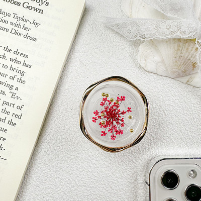 ins Real Dreid Flower Okrugli univerzalni držač za pametni tok telefon Griptok podrška za držač za pametni telefon Tok sklopivi stalak